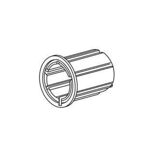 Adaptador tubo ø 38 mm