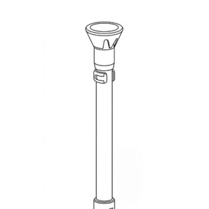Pasador inox para manivela